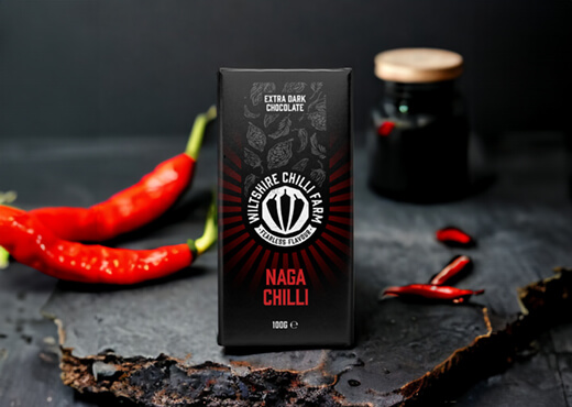 Wiltshire Chilli Farm - Naga Extra Dark Chilli Chocolate