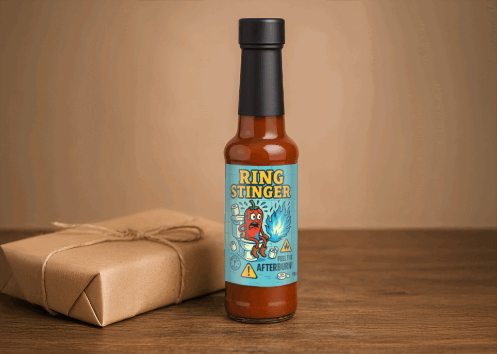 Ring Stinger - Firefoods hot sauce range by Wiltshire Chilli Farm